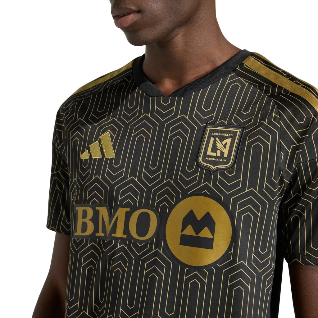 adidas Men's Delgado LAFC Stadium Home Jersey 26/27 (Black/Gold)