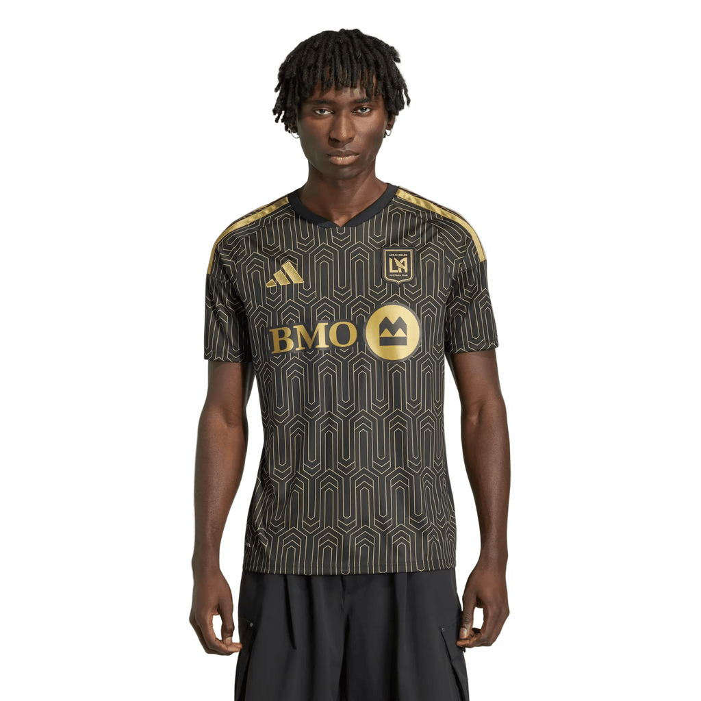 adidas Men's Lloris LAFC Stadium Home Jersey 26/27 (Black/Gold)