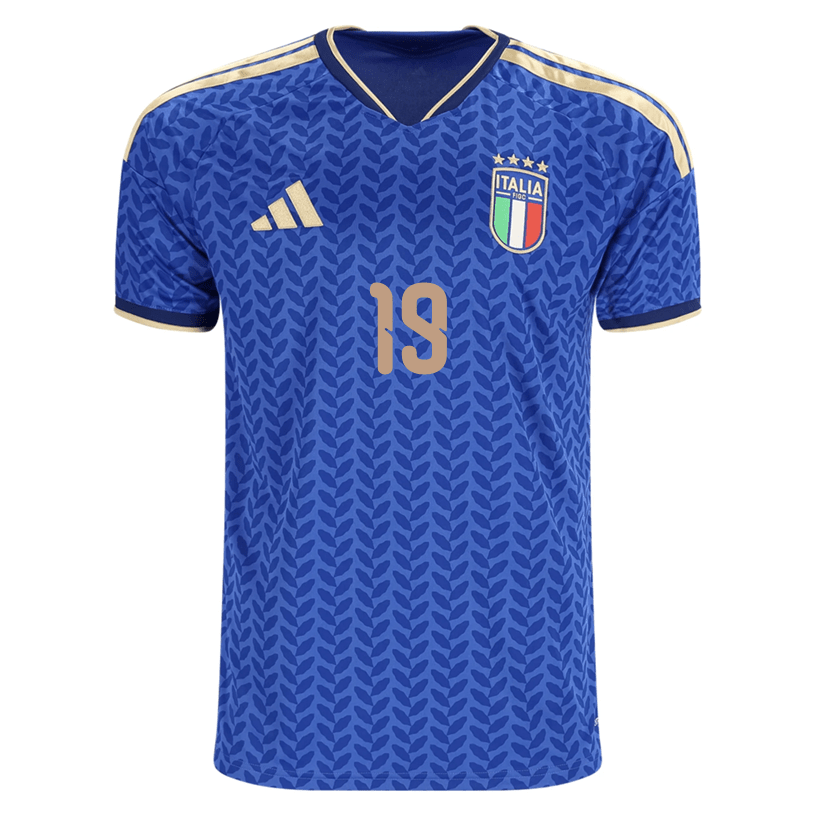 adidas Men's Cambiaghi Italy Home Stadium Jersey 2026 (Bold Blue)