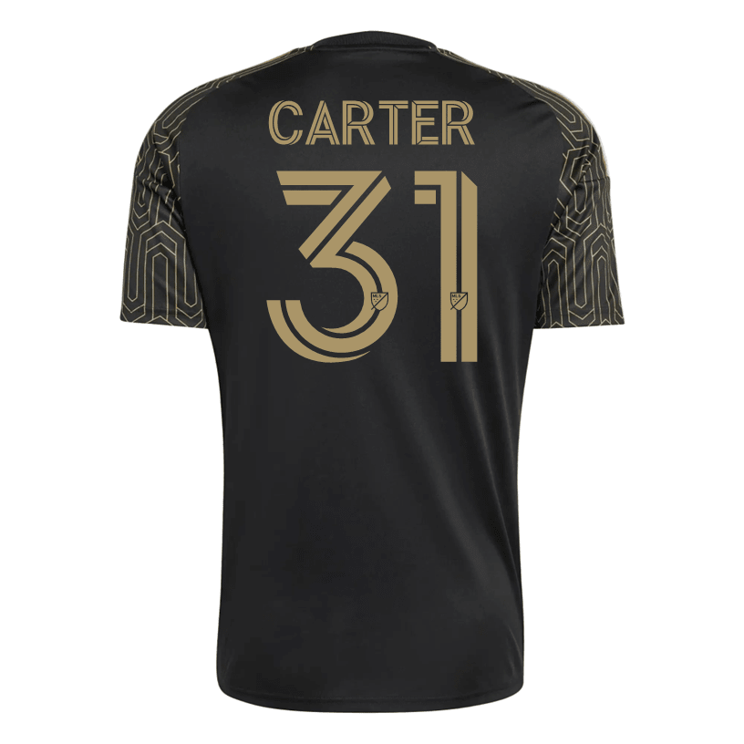 adidas Men's Carter LAFC Stadium Home Jersey 26/27 (Black/Gold)