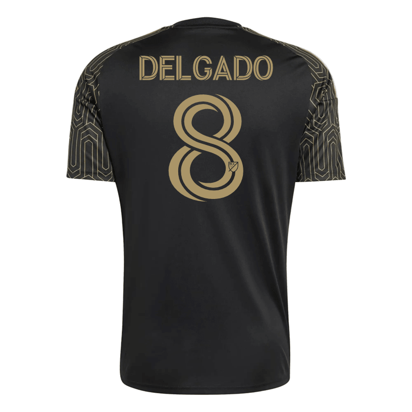 adidas Men's Delgado LAFC Stadium Home Jersey 26/27 (Black/Gold)