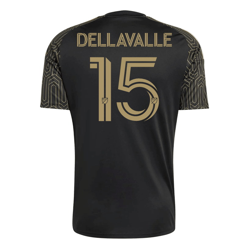 adidas Men's Dellavalle LAFC Stadium Home Jersey 26/27 (Black/Gold)