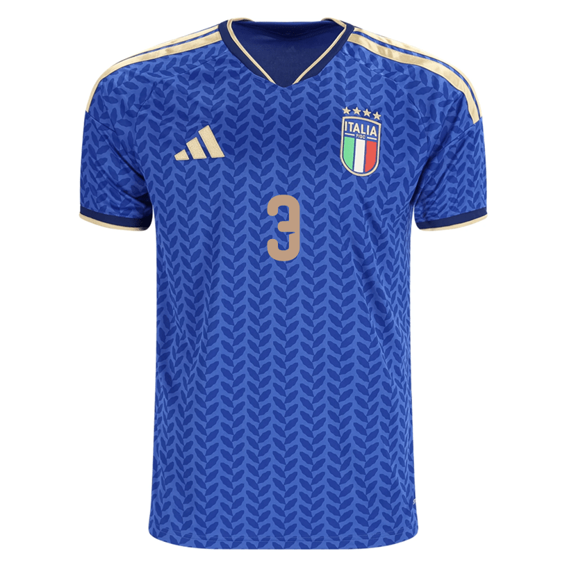 adidas Men's Di Marco Italy Home Stadium Jersey 2026 (Bold Blue)
