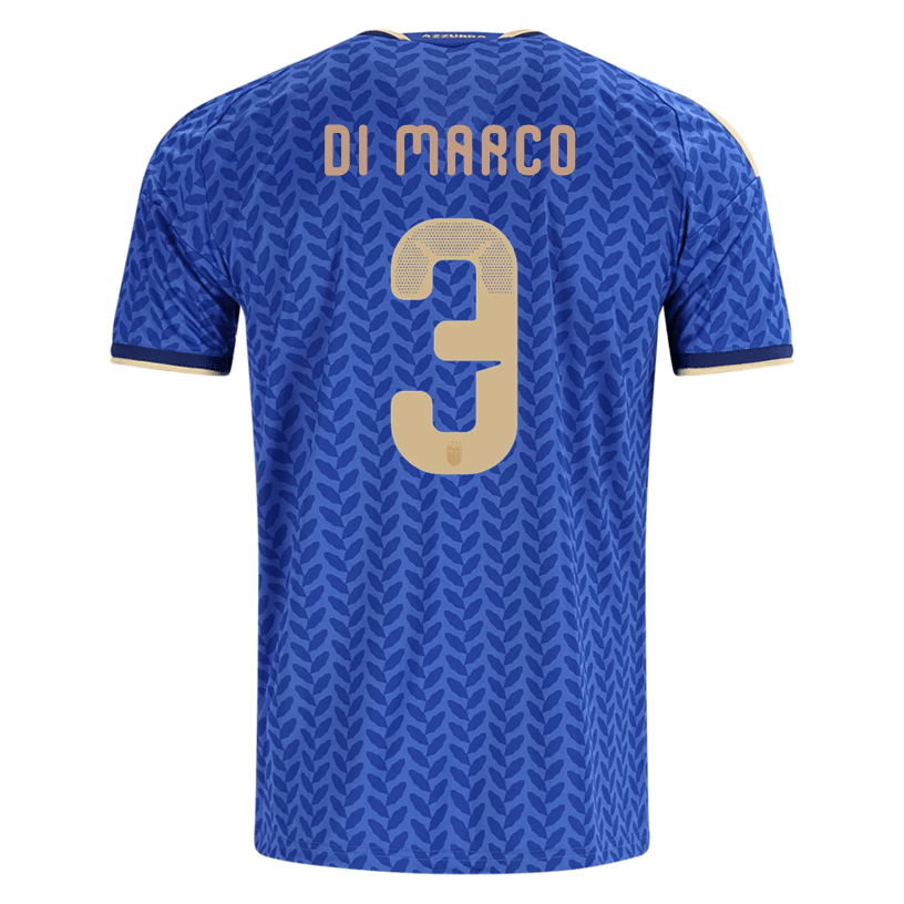 adidas Men's Di Marco Italy Home Stadium Jersey 2026 (Bold Blue)