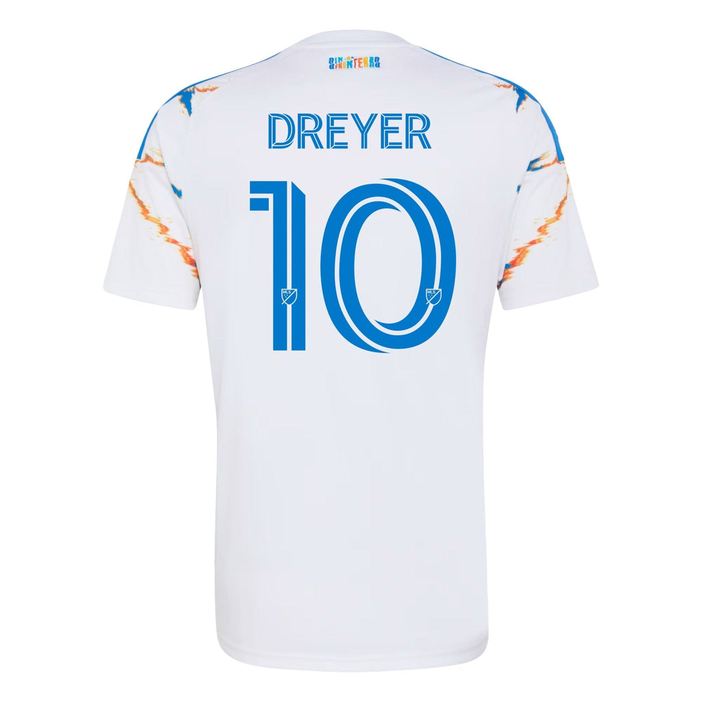 adidas Men's Dreyer San Diego FC 26/27 Away Stadium Jersey (White)