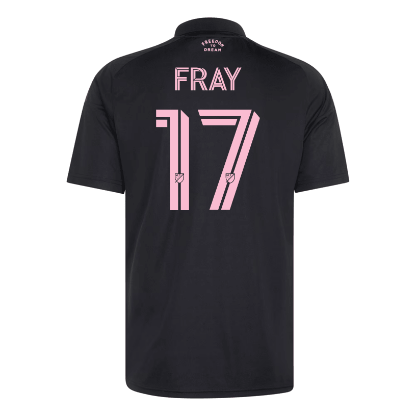 adidas Men's Fray Inter Miami CF 26/27 Away Jersey (Black/Pink)