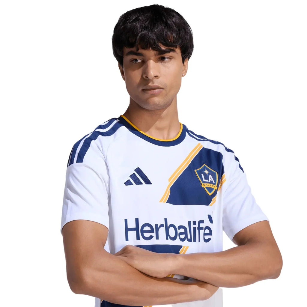 adidas Men's Yoshida LA Galaxy Home Stadium Jersey 26/27 (White)