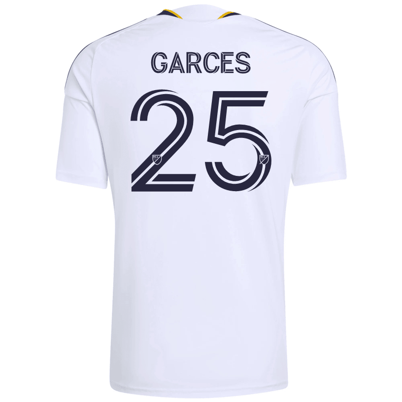 adidas Men's Garces LA Galaxy Home Stadium Jersey 26/27 (White)