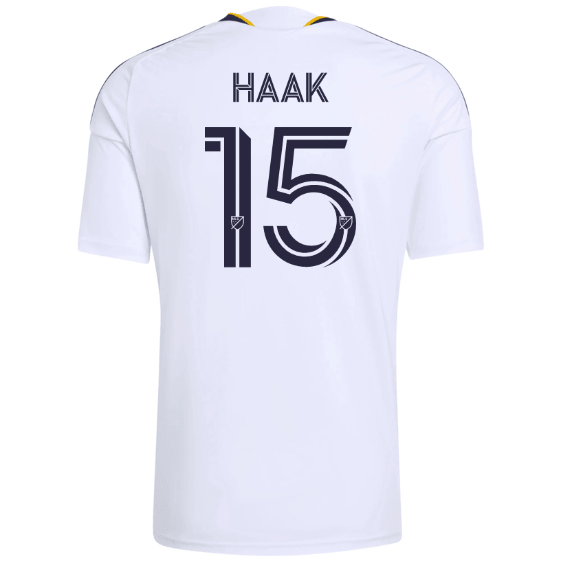 adidas Men's Haak LA Galaxy Home Stadium Jersey 26/27 (White)