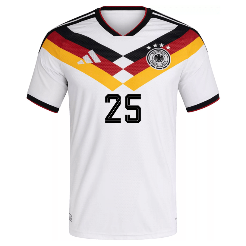 adidas Men's Koch Germany Authentic Home World Cup Jersey 2026 (White/Black)