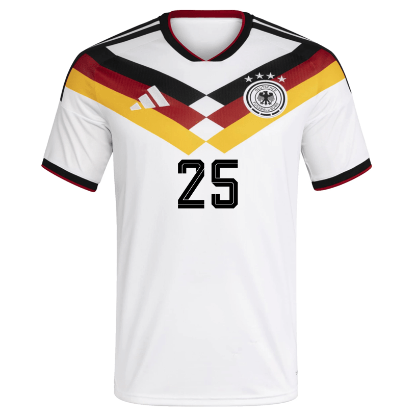 adidas Men's Koch Germany Home World Cup Jersey 2026 (White/Black)