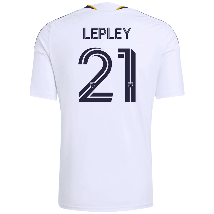 adidas Men's Lepley LA Galaxy Home Stadium Jersey 26/27 (White)