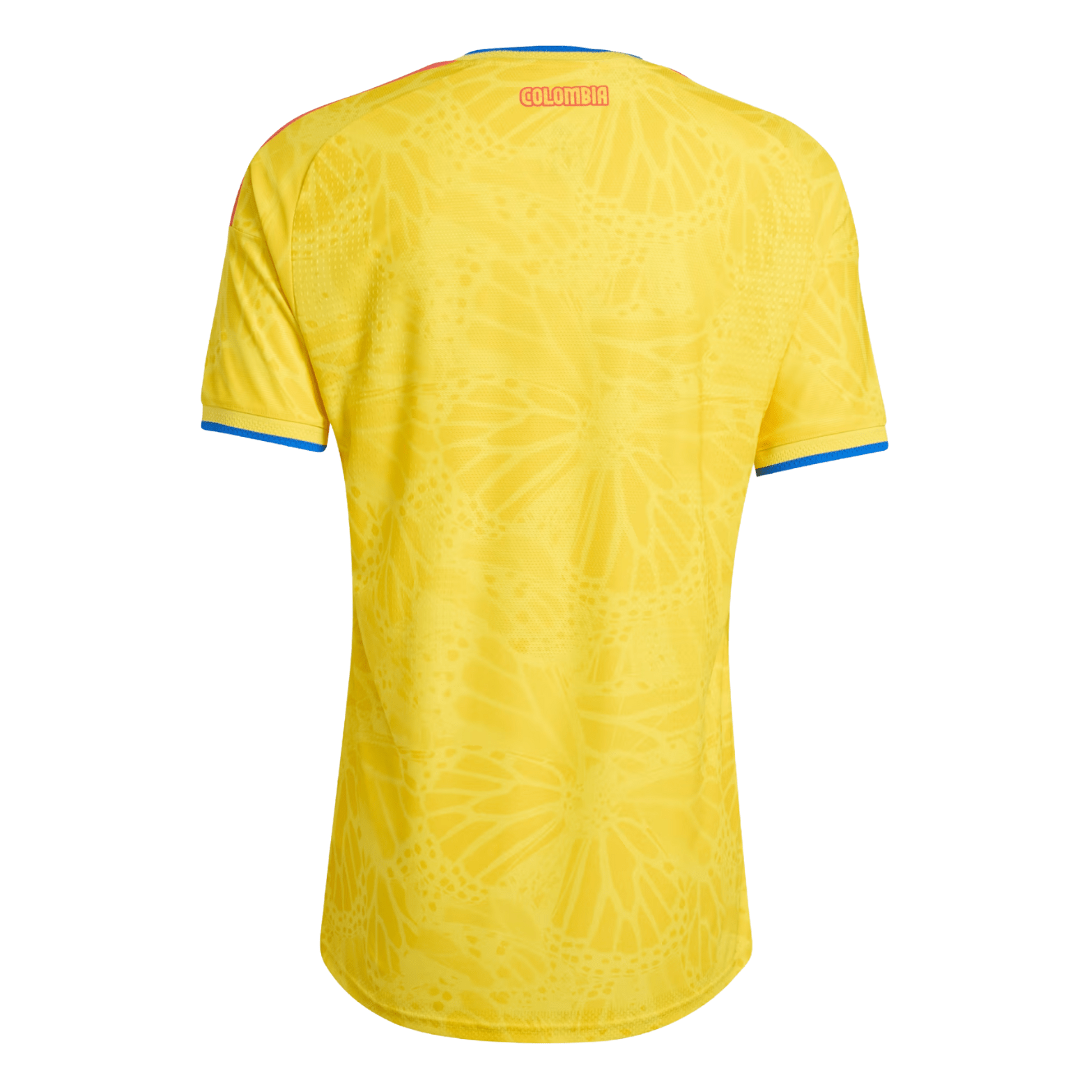 adidas Men's Mina Colombia 2026 Authentic Home Jersey (Impact Yellow)