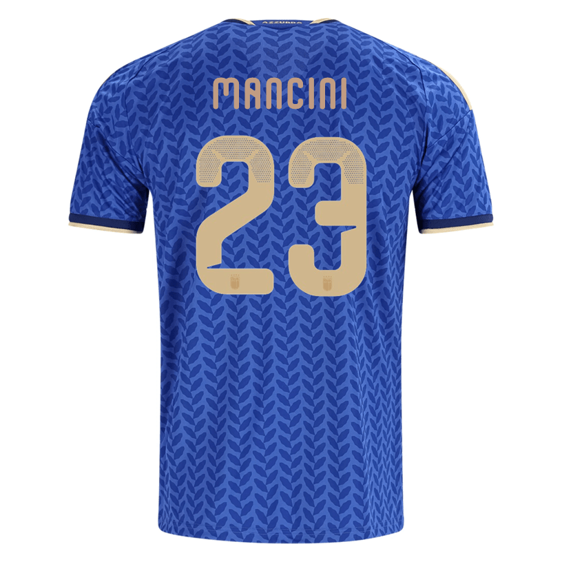 adidas Men's Mancini Italy Home Stadium Jersey 2026 (Bold Blue)