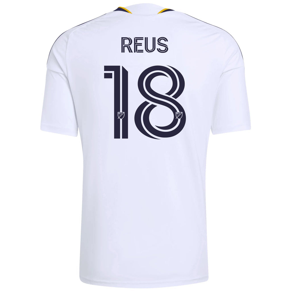 adidas Men's Marco Reus LA Galaxy Home Stadium Jersey 26/27 (White)