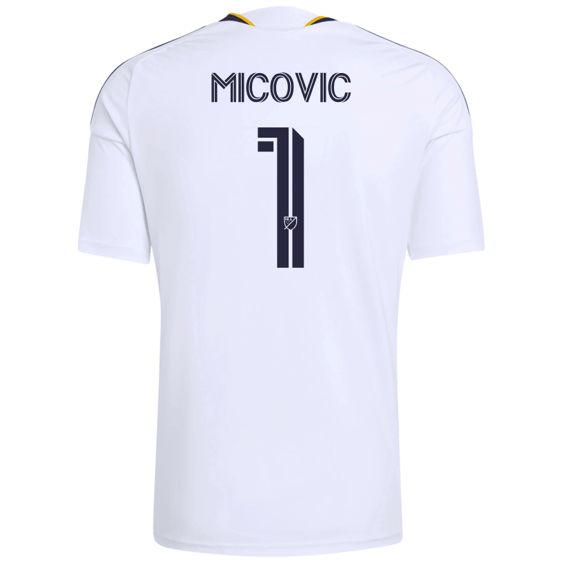adidas Men's Micovic LA Galaxy Home Stadium Jersey 26/27 (White)
