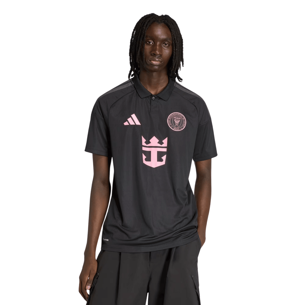adidas Men's Allendne Inter Miami CF 26/27 Away Jersey (Black/Pink)