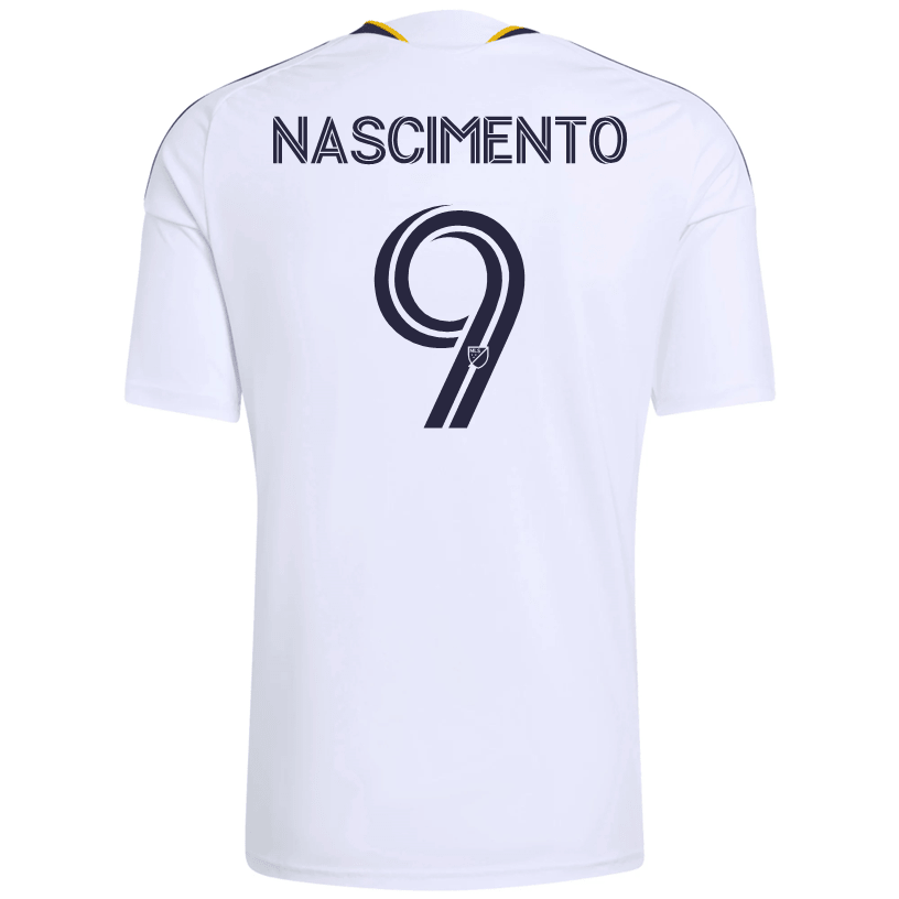 adidas Men's Nascimento LA Galaxy Home Stadium Jersey 26/27 (White)