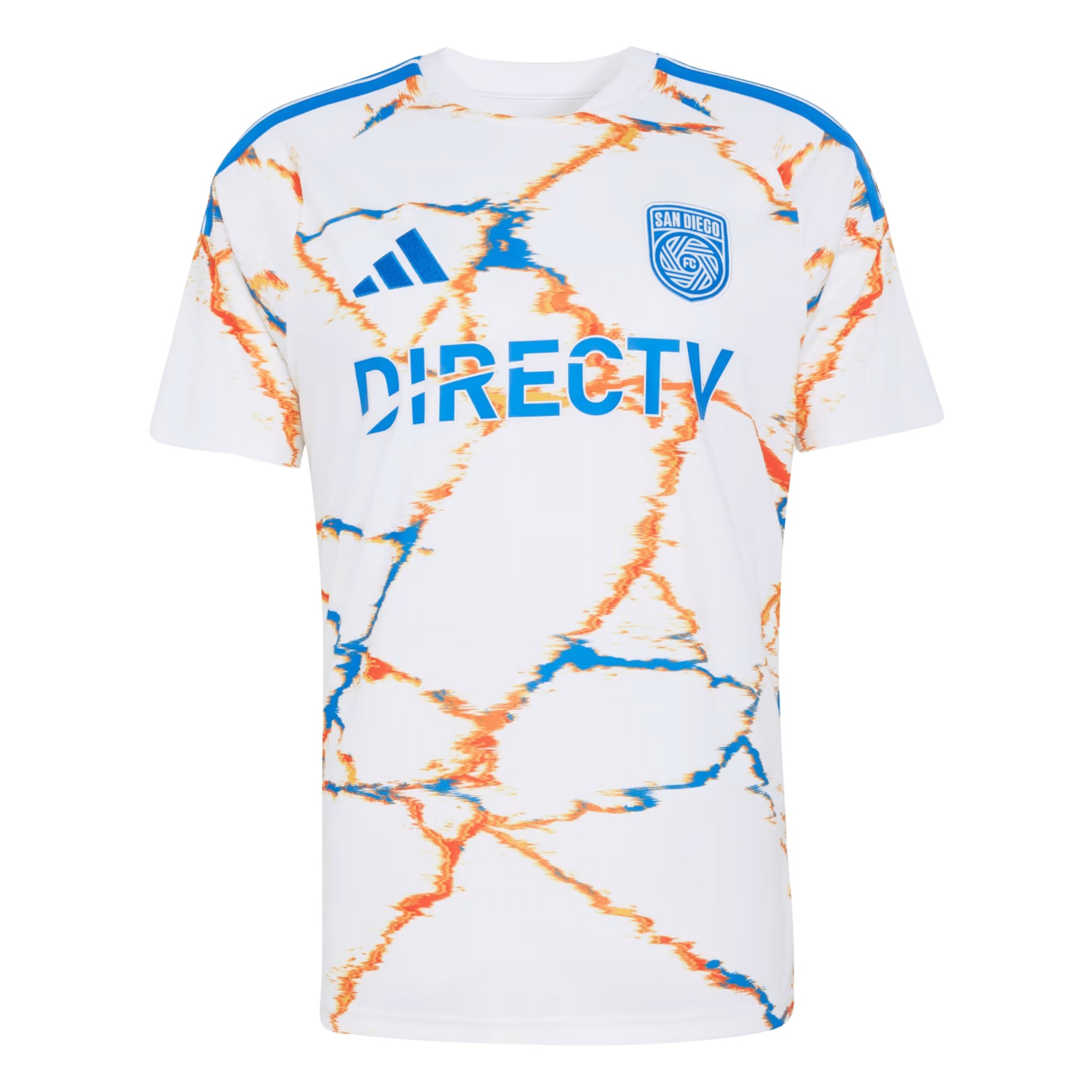 adidas Men's Pellegrino San Diego FC 26/27 Away Stadium Jersey (White)