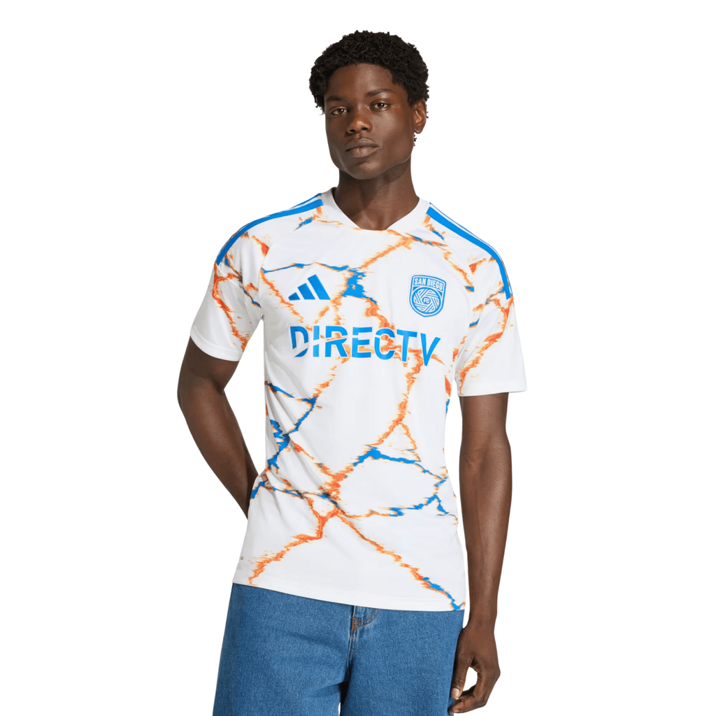 adidas Men's Vazquez San Diego FC 26/27 Away Stadium Jersey (White)