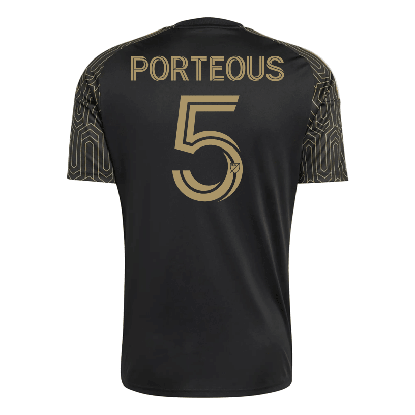 adidas Men's Porteous LAFC Stadium Home Jersey 26/27 (Black/Gold)