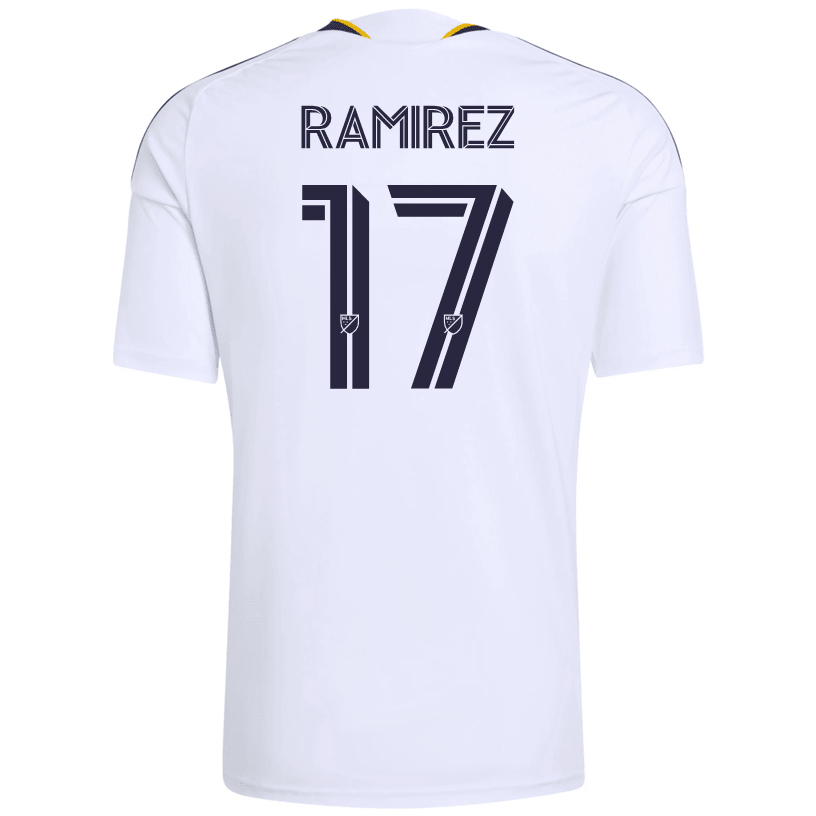 adidas Men's Ramirez LA Galaxy Home Stadium Jersey 26/27 (White)