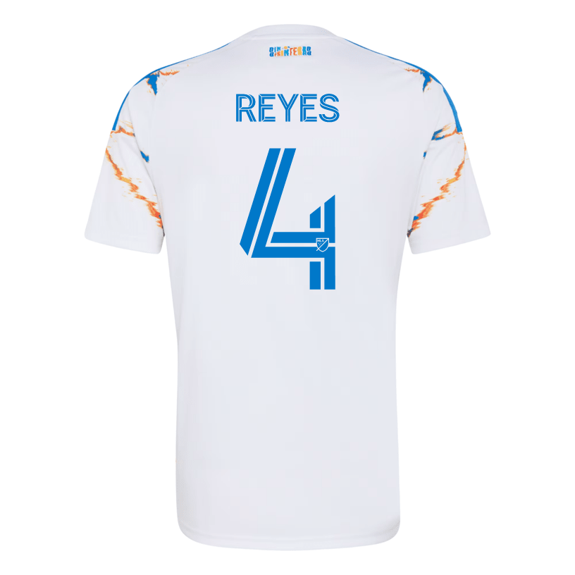 adidas Men's Reyes San Diego FC 26/27 Away Stadium Jersey (White)