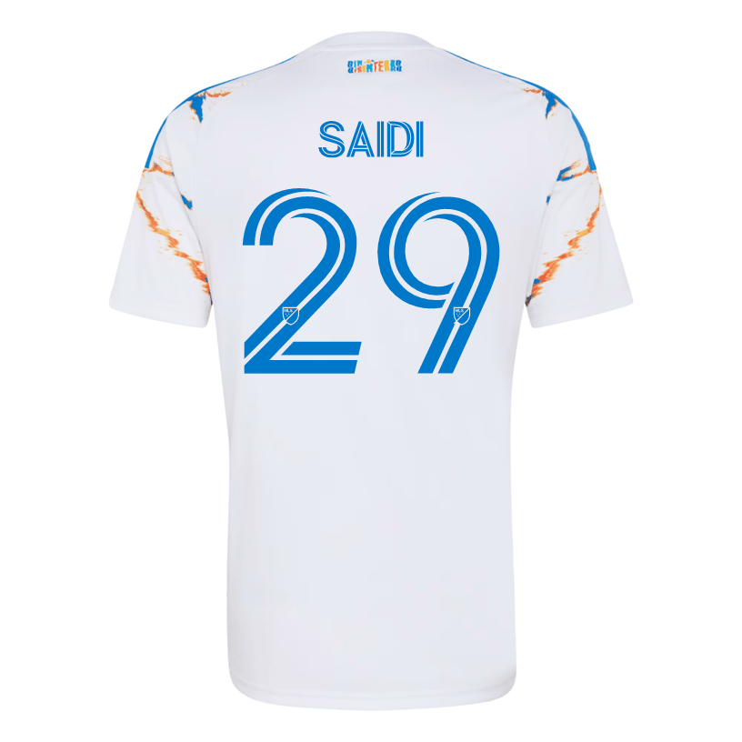 adidas Men's Saidi San Diego FC 26/27 Away Stadium Jersey (White)
