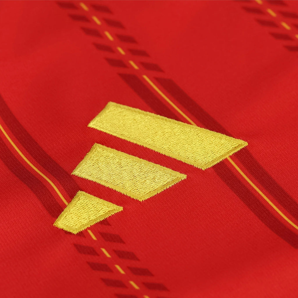 adidas Men's Laporte Spain World Cup Home Jersey 2026 (Vivid Red)