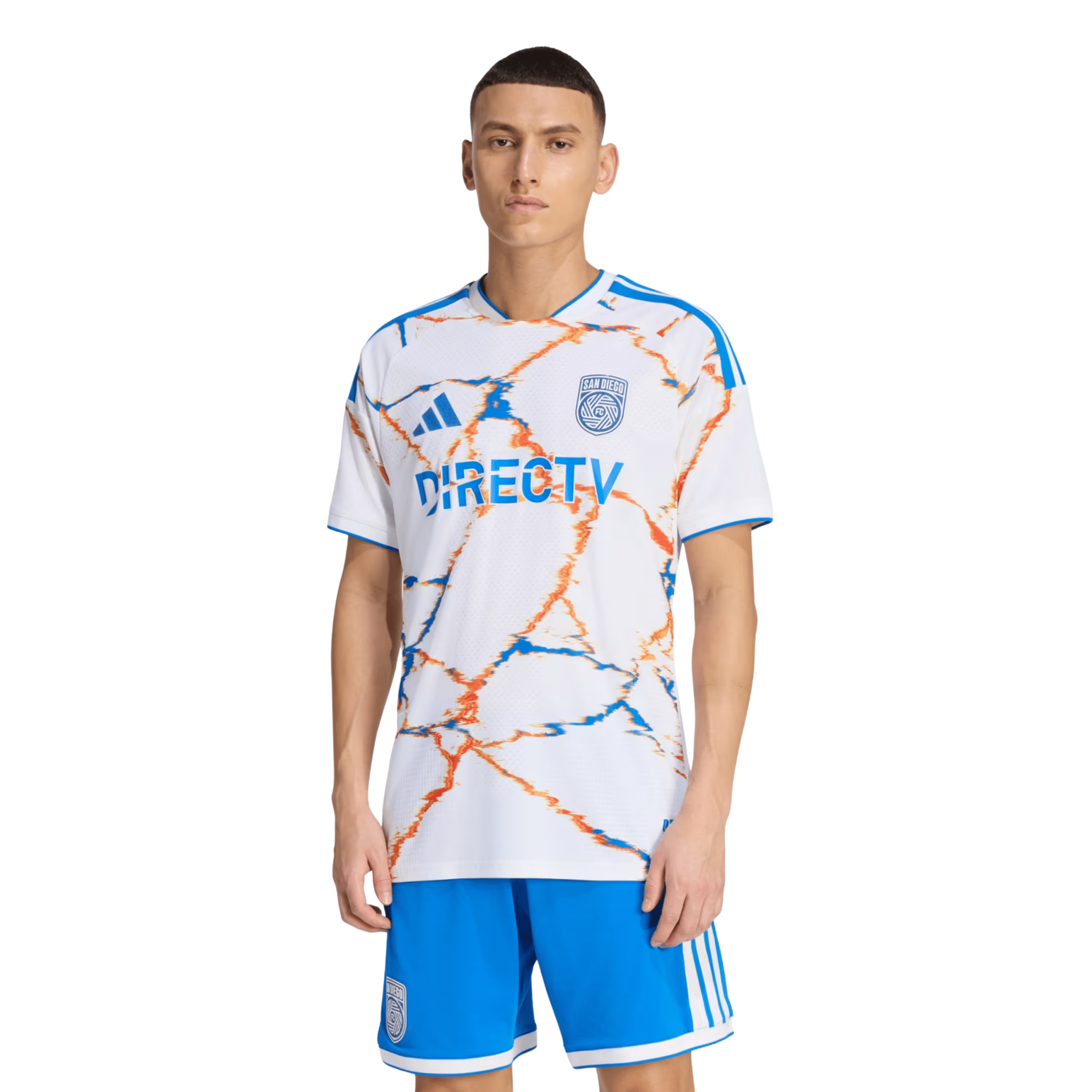 adidas Men's San Diego FC 26/27 Authentic Away Jersey (White)