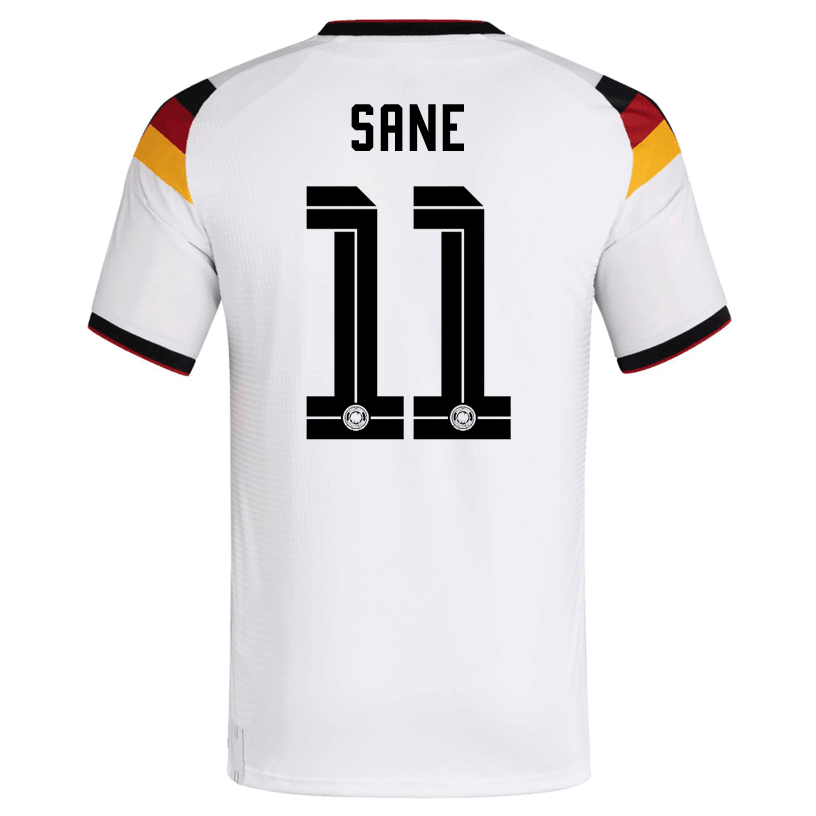 adidas Men's Sane Germany Authentic Home World Cup Jersey 2026 (White/Black)