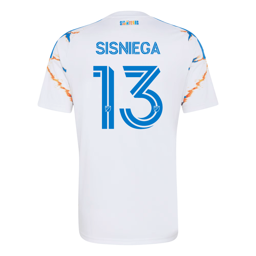 adidas Men's Sisniega San Diego FC 26/27 Away Stadium Jersey (White)