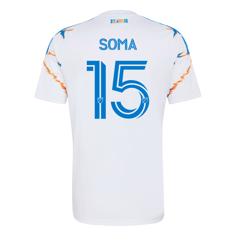 adidas Men's Soma San Diego FC 26/27 Away Stadium Jersey (White)