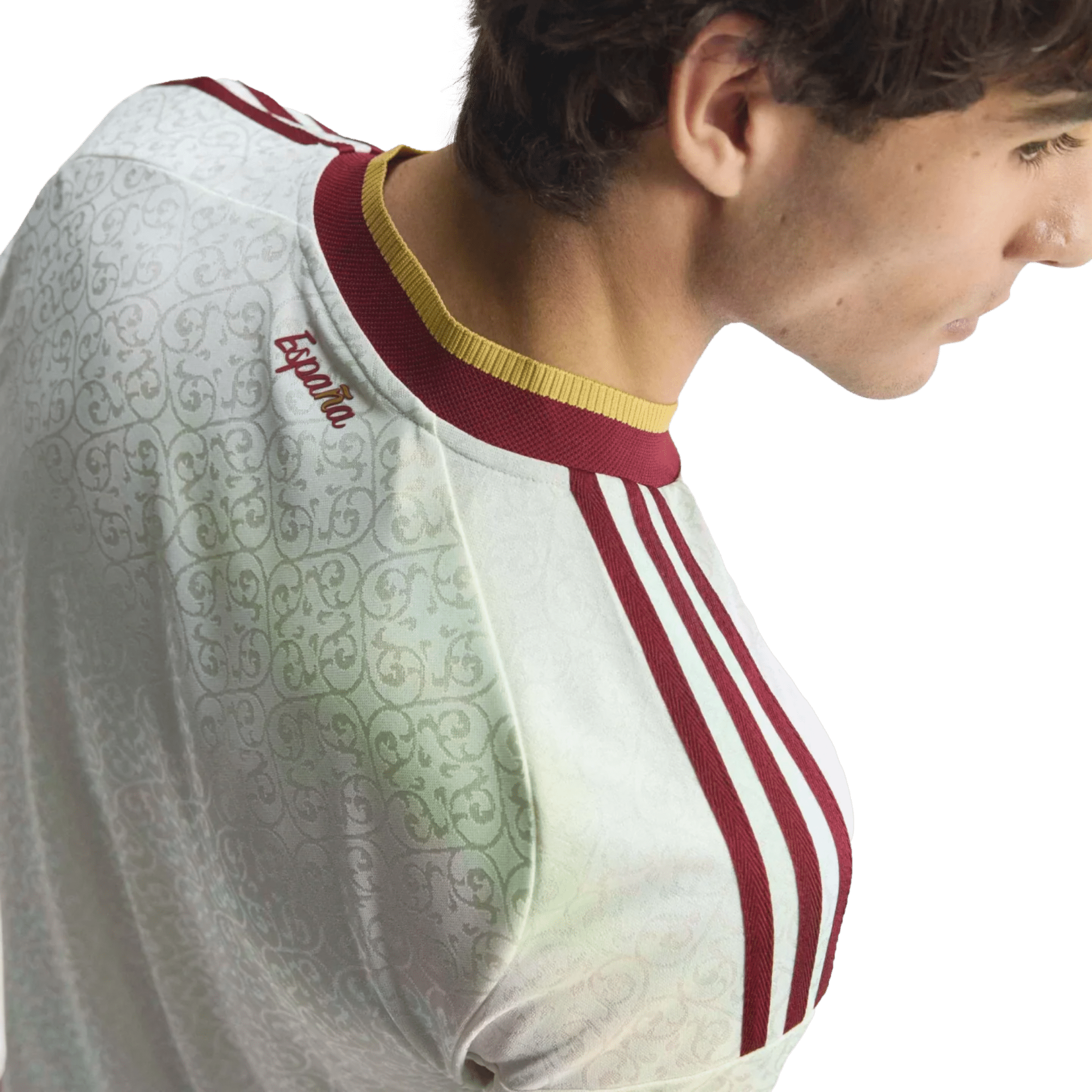 adidas Men's Spain Authentic Match Away Jersey 2026 (White)