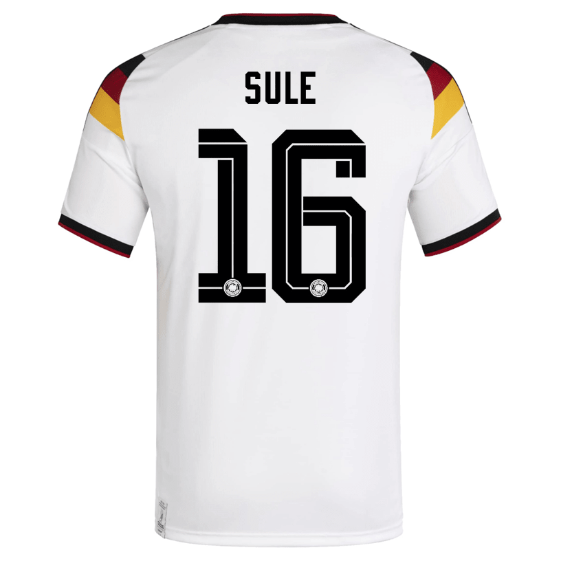 adidas Men's Sule Germany Home World Cup Jersey 2026 (White/Black)