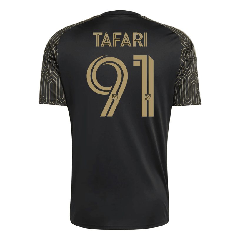 adidas Men's Tafari LAFC Stadium Home Jersey 26/27 (Black/Gold)