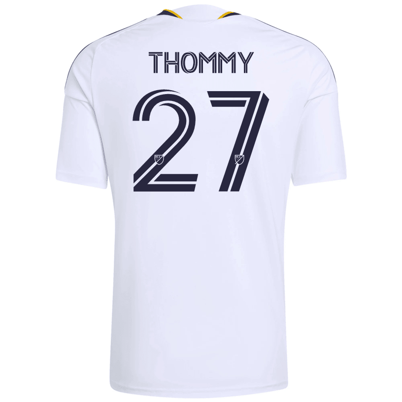 adidas Men's Thommy LA Galaxy Home Stadium Jersey 26/27 (White)
