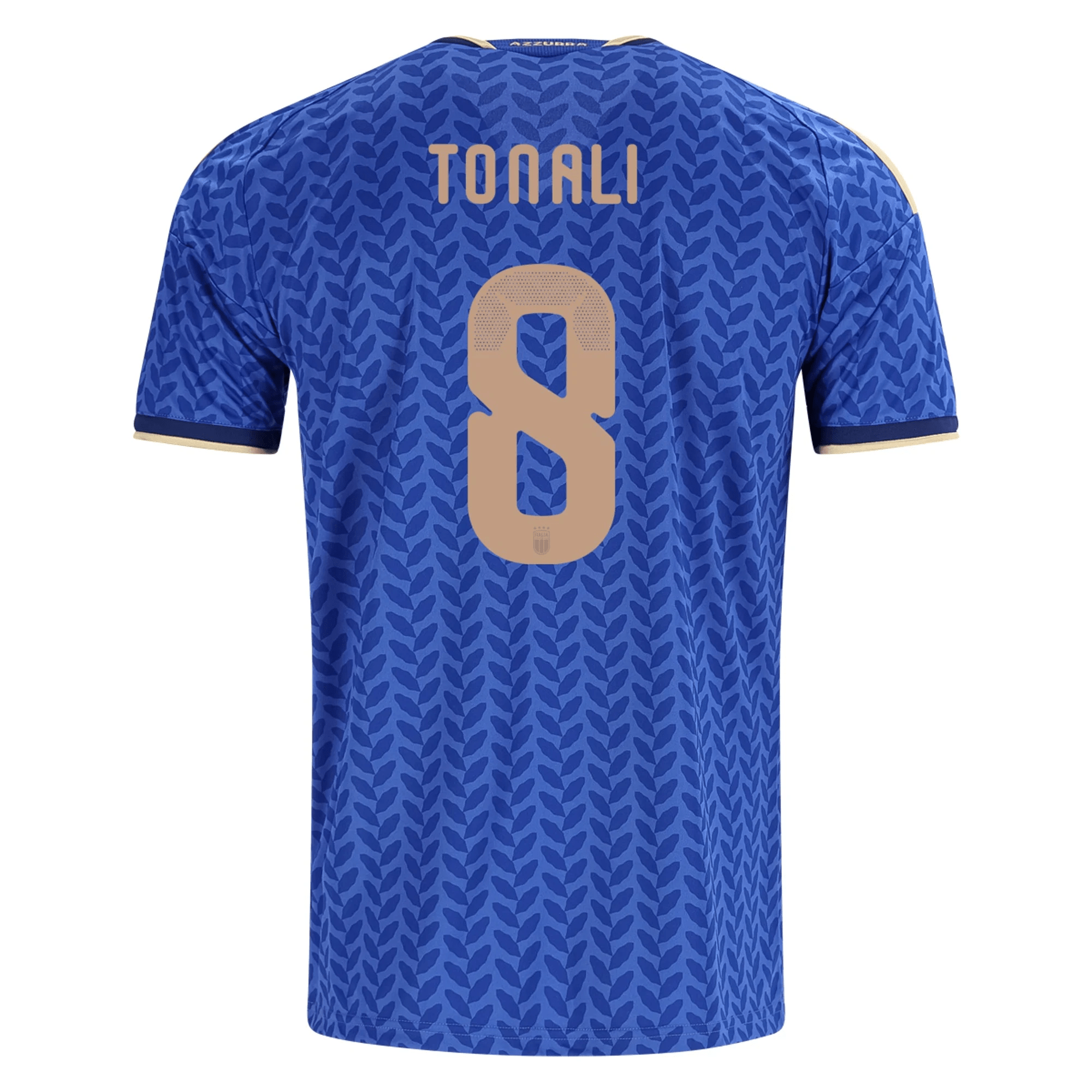 adidas Men's Tonali Italy Home Stadium Jersey 2026 (Bold Blue)
