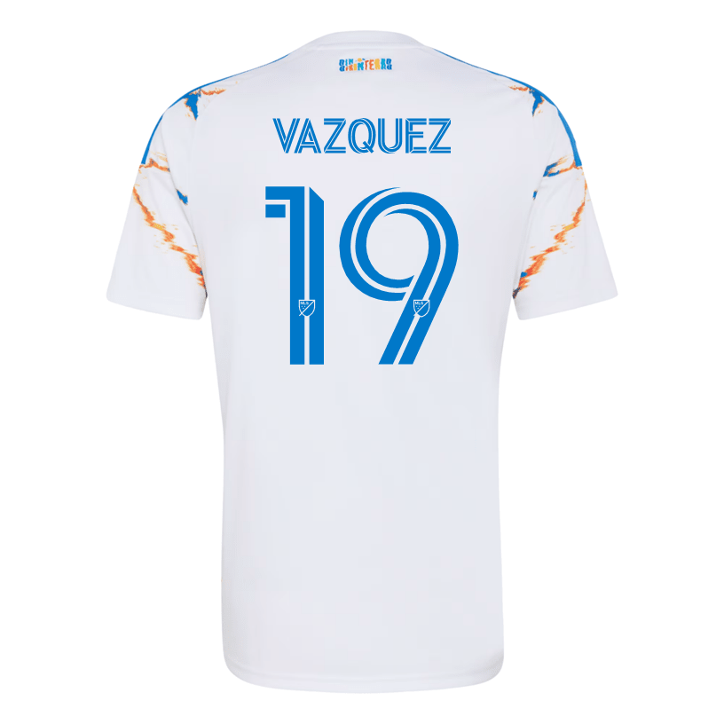 adidas Men's Vazquez San Diego FC 26/27 Away Stadium Jersey (White)