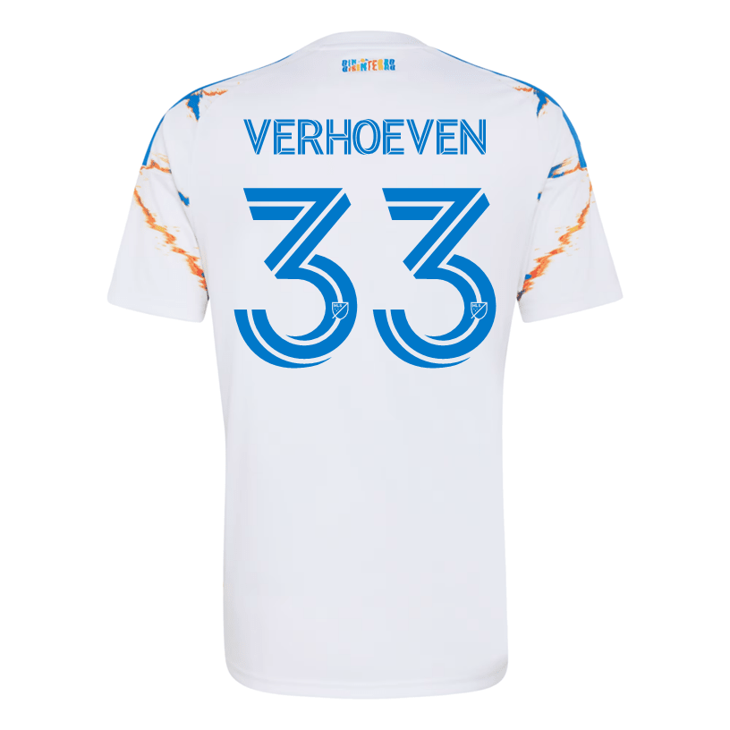 adidas Men's Verhoeven San Diego FC 26/27 Away Stadium Jersey (White)