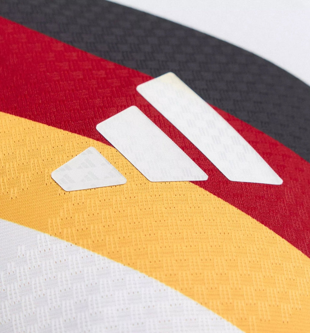 adidas Men's Goretzka Germany Authentic Home World Cup Jersey 2026 (White/Black)