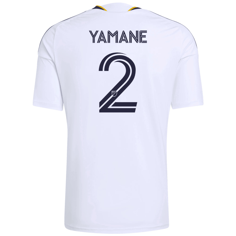 adidas Men's Yamane LA Galaxy Home Stadium Jersey 26/27 (White)