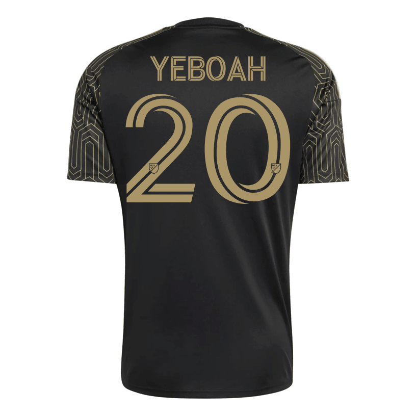 adidas Men's Yeboah LAFC Stadium Home Jersey 26/27 (Black/Gold)