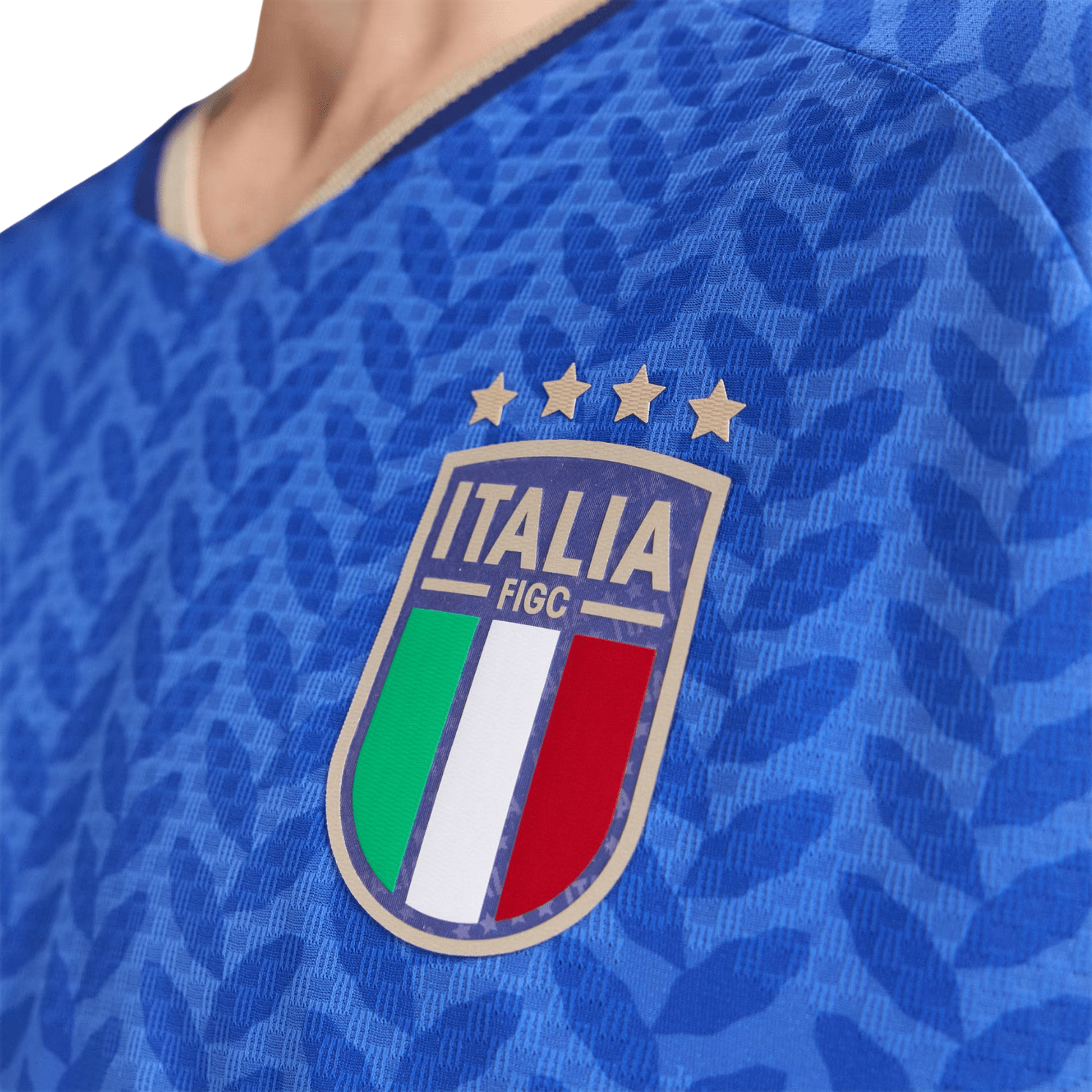 adidas Men's Bellenova Italy 2026 Authentic Home Jersey (Bold Blue)