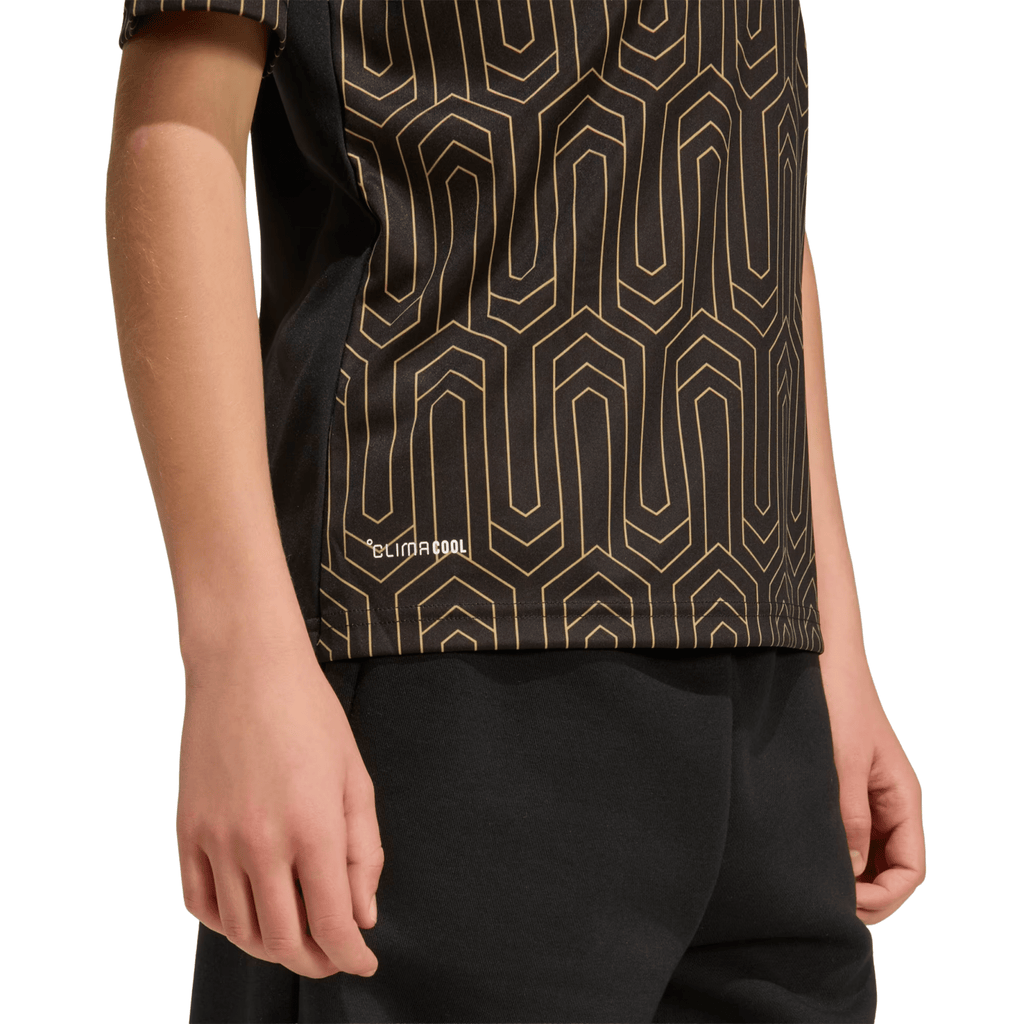 adidas Youth LAFC 26/27 Home Stadium Jersey (Black/Gold)