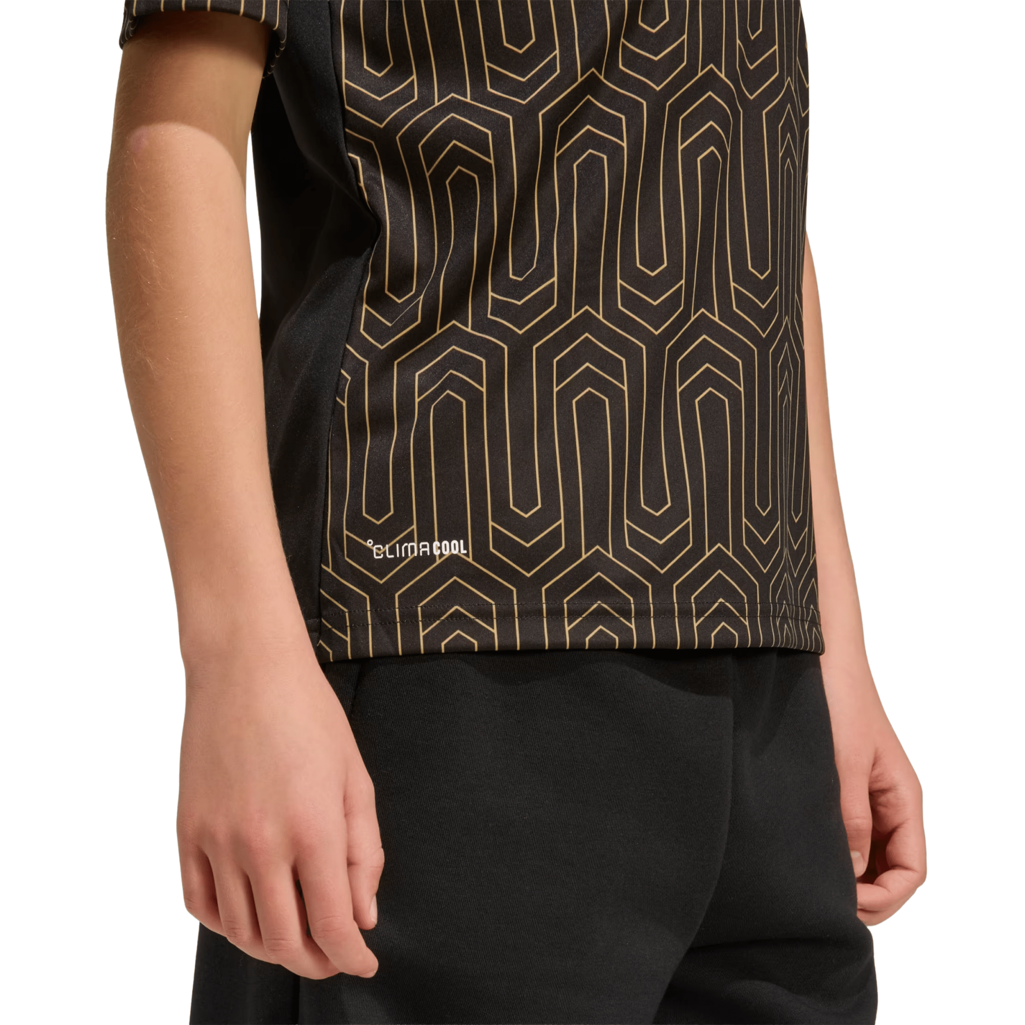 adidas Youth LAFC 26/27 Home Stadium Jersey (Black/Gold)