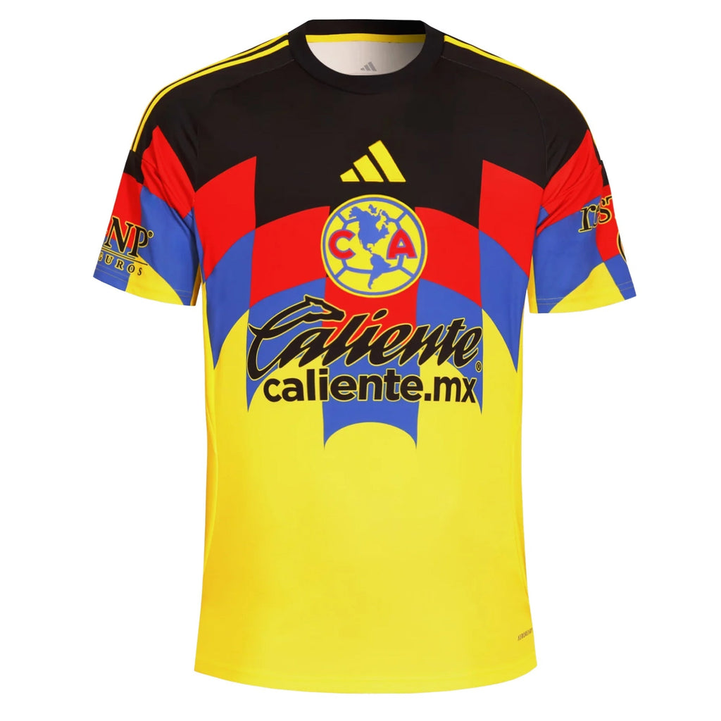 adidas Men's Club America Home Jersey 25/26 (Yellow)