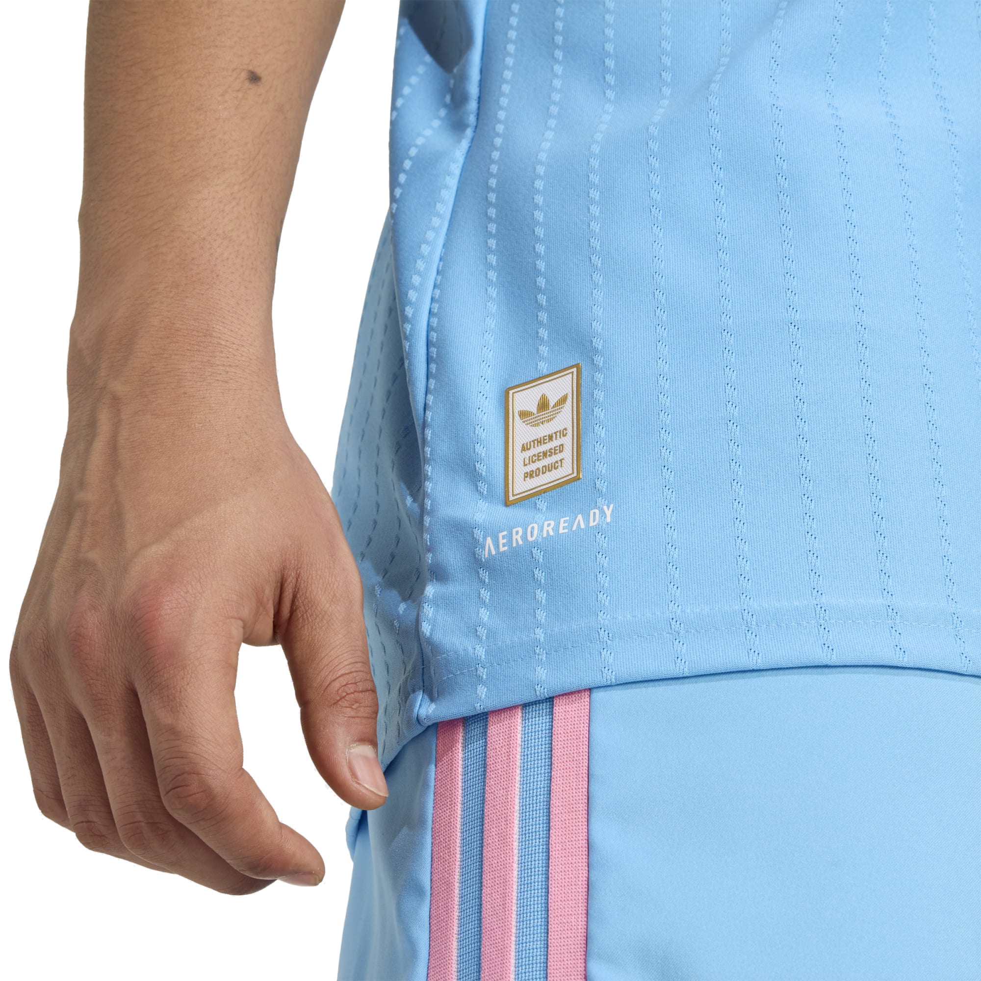 adidas Busquets Inter Miami Authentic Third Jersey 25/26 (Blue/Pink)