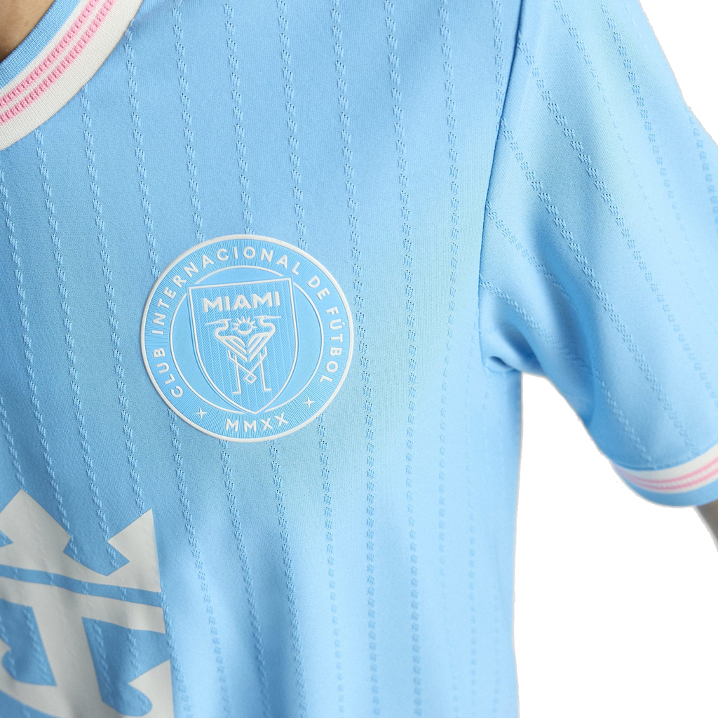 adidas Afonso Inter Miami Authentic Third Jersey 25/26 (Blue/Pink)