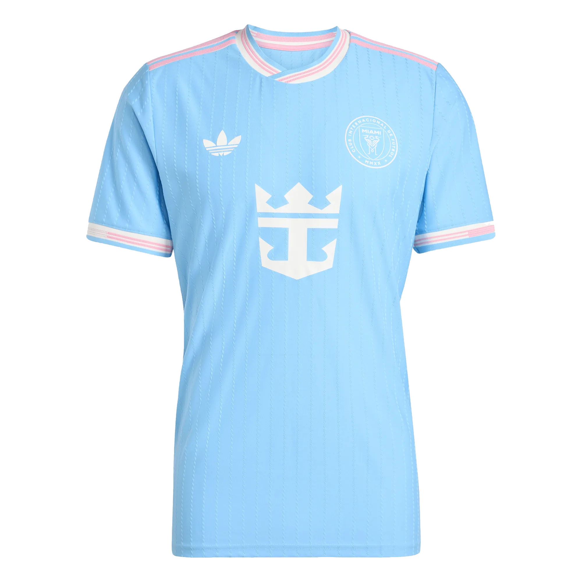 adidas Alba Inter Miami Authentic Third Jersey 25/26 (Blue/Pink)